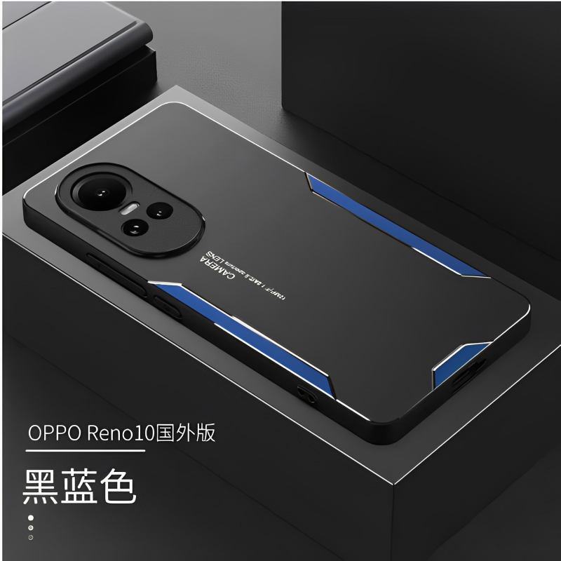 For OPPO Reno 10 Pro 5G Case Luxury Armor Aluminum Metal Back Plate Lens  Protector Cover For Reno 10 Pro Plus Shockproof Shell - AliExpress